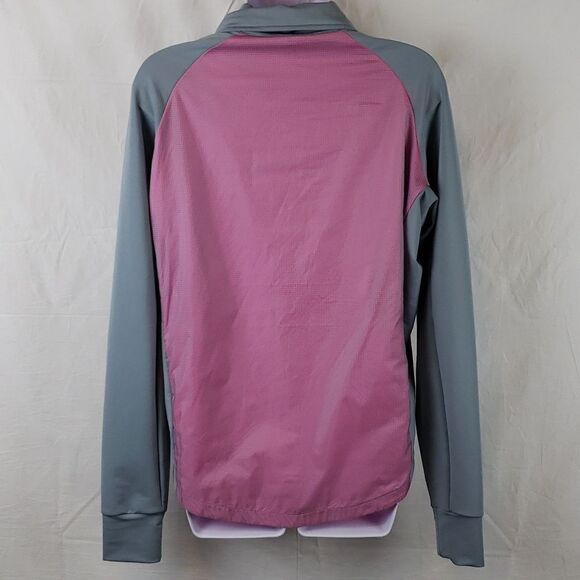 Nike Golf Tour Performance Women's Small Pink & Grey Windbreaker Jacket - Picture 7 of 16